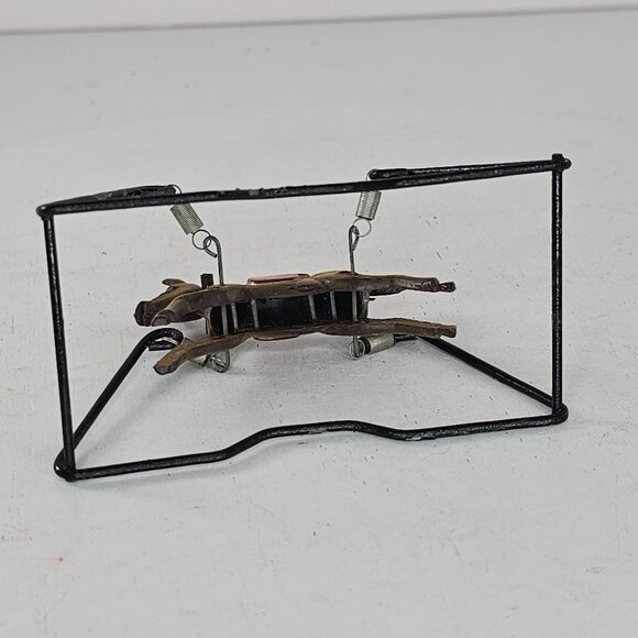 Vintage Concord Miniatures Rocking Riding Horse Dollhouse 1970s 1:12 - Picture 5 of 8